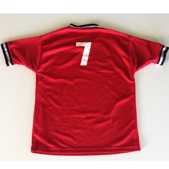 Cooperstown Little Majors Dreams Park #7 Red Jersey - Size Small - Picture 1 of 4